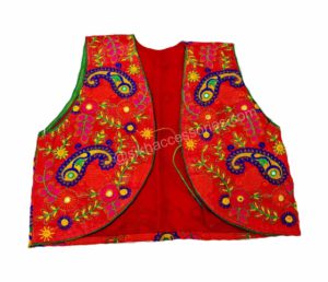 Buy Red Phulkari Jacket Online