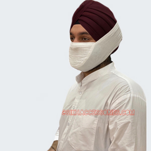 Sikh Cotton Thatha Mask