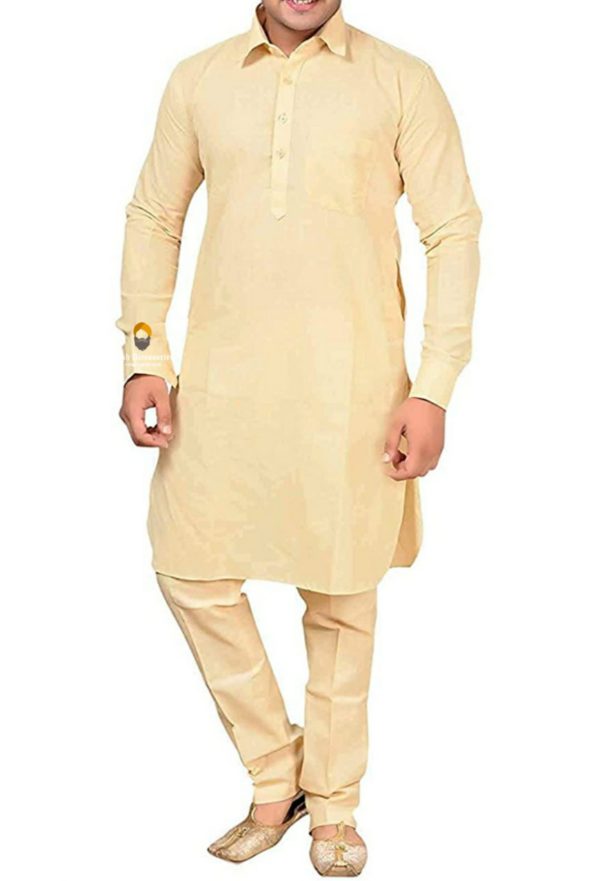 Buy Full Sleeve Mukatsari Readymade Kurta Pajama Online