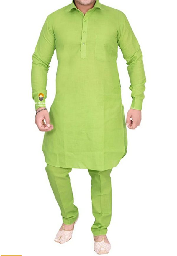 Buy Full Sleeve Mukatsari Readymade Kurta Pajama Online