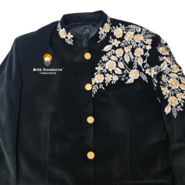 Jodpuri Design Jacket With Designer Work