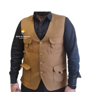 Buy Raymond Fabric With Four Designee Jacket Sleeve
