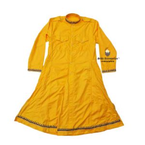 Buy Embroidery Chola Kesri Yellow Online