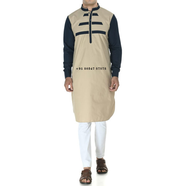 Buy Punjabi Kurta Pajama Ban Collar Online