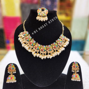 Buy Punjabi Designer Jewellery Set Online