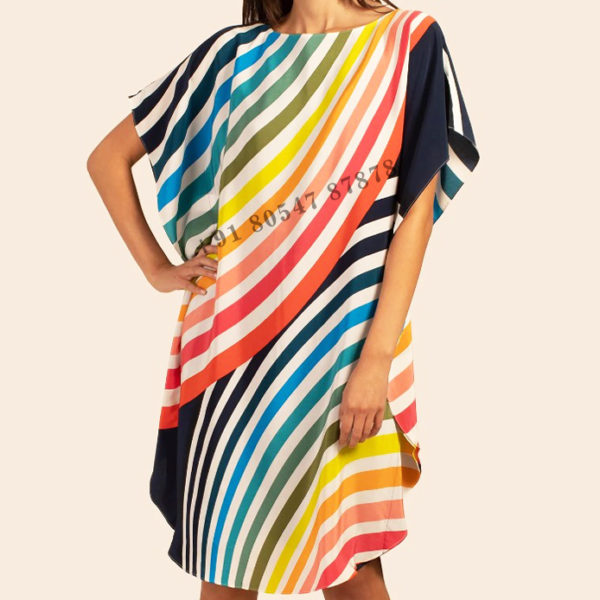 Buy Silk Crepe Kaftan Online