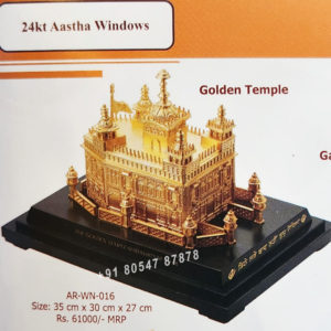 Buy 24Kt Aastha Windows Golden Temple Online