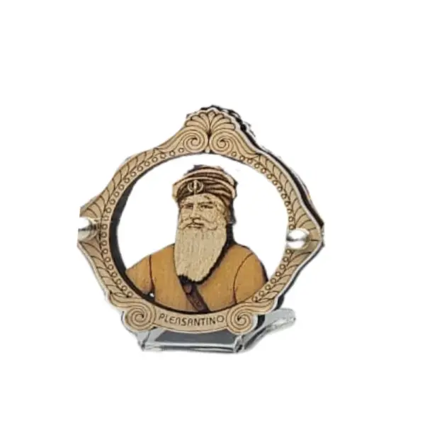 Baba Deep singh ji Idol For Car Dashboard (Diamond shape)