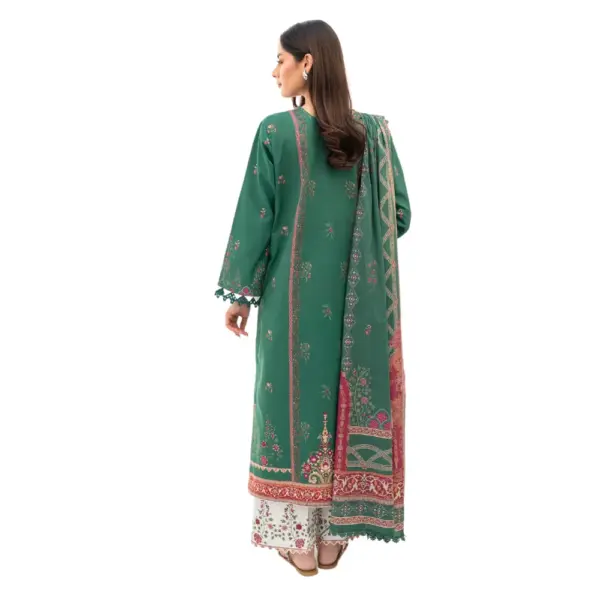 Green Shezlin Chikankari Pakistani Suit (Eshaal)