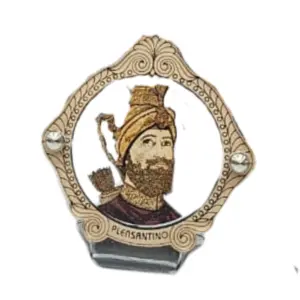 Guru Gobind Singh ji Idol For Car Dashboard (Diamond shape)