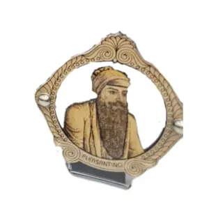 Guru Ramdas ji Idol For Car Dashboard (Diamond shape)