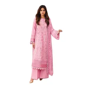 Pink Chikankari Lawn Suit (Adan Libas)