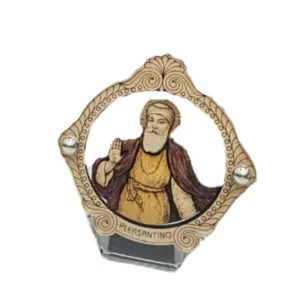Sri Guru Nanak dev ji Idol For Car Dashboard (Diamond shape)