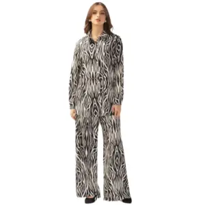 Wild Zebra Charm Co-ord Stylish Set