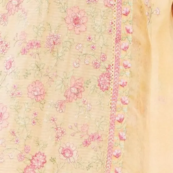 Yellow Chikankari Lawn Suit (Adan Libas)