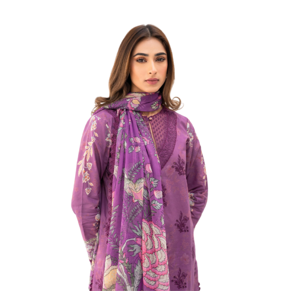 luxury purple Shezlin Chikankari Pakistani Suit (Azka)