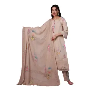 Ramtex Cotton Suit with Bottom work Duppata