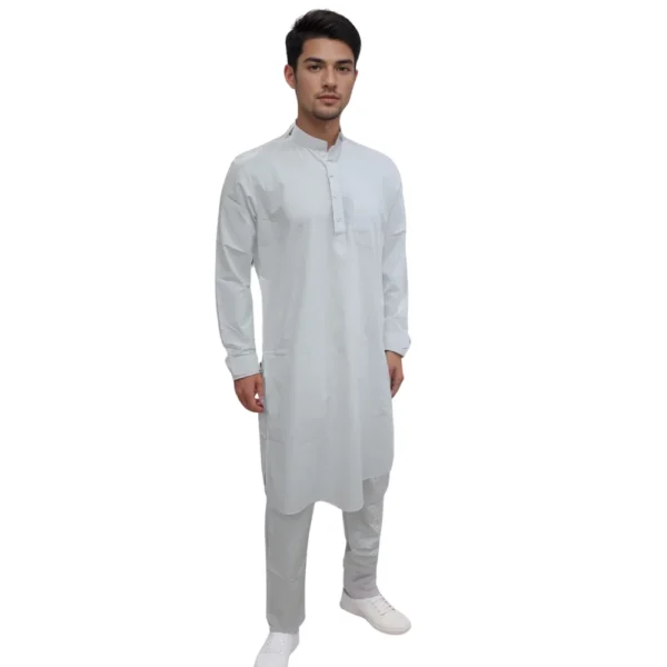 kurta pajama with ban collar