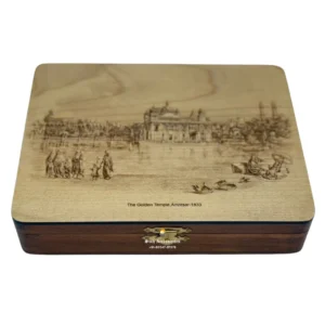 Large Size Wooden Crafted Gutka Sahib Box