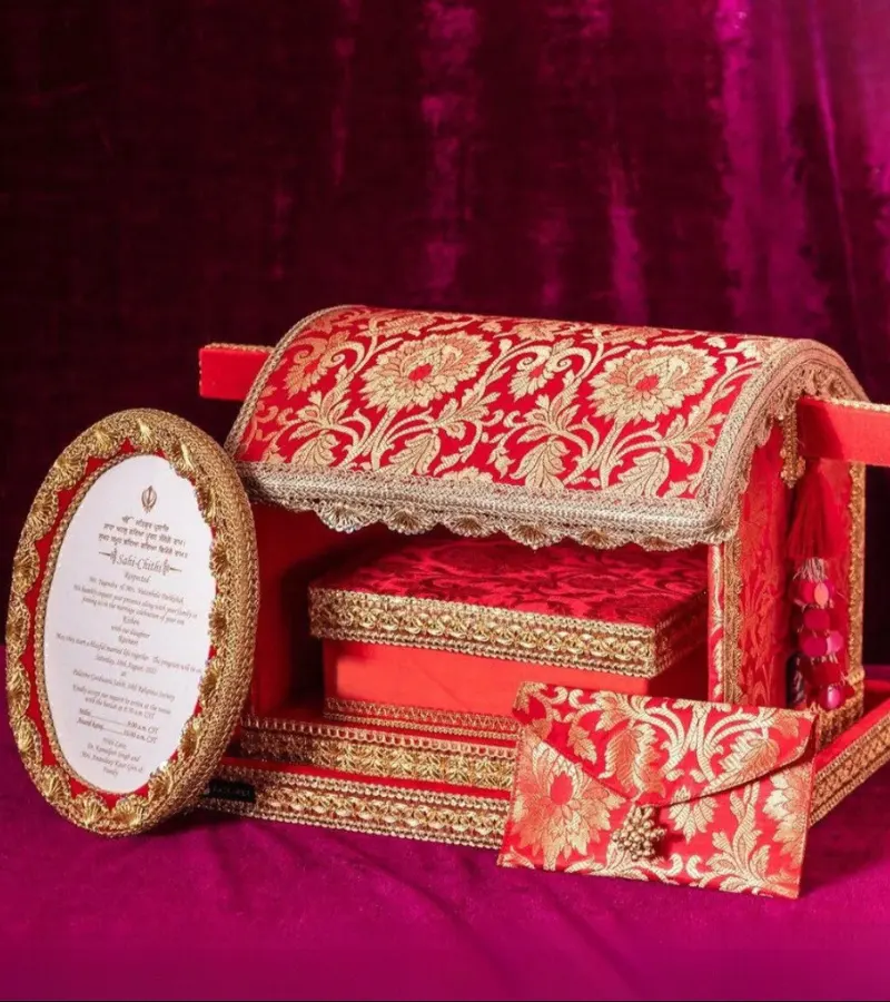 shahi chithi - wedding items