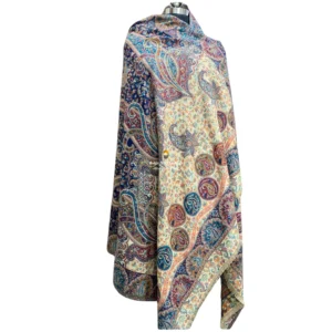 Multicolor Pashmina Double Beam Kani Shawl