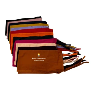 mix-colors-large-size-punjabi-patka-with-4-knots-pack-of-12