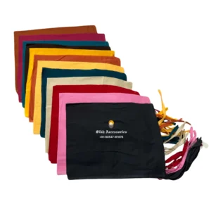 mix-colors-large-size-punjabi-patka-with-4-knots-pack-of-12-id-1