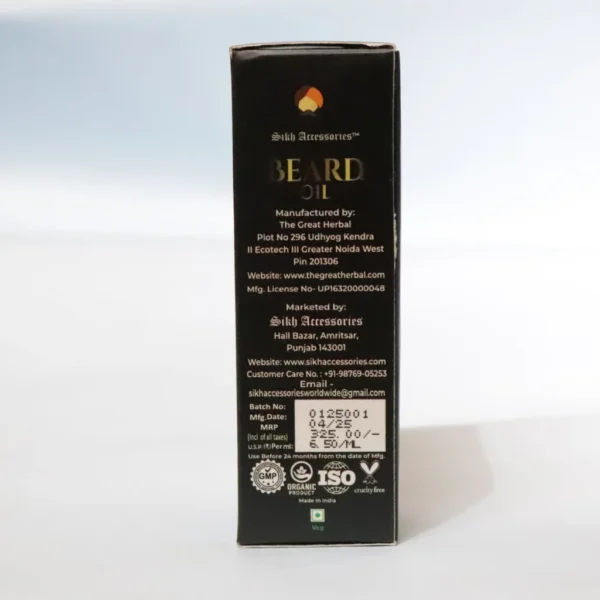 beard oil