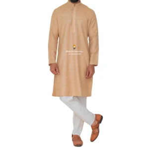 Beeswax Kurta Pajama with Amritsari Collar