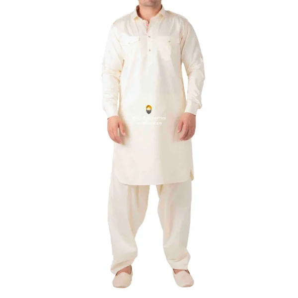 white-pathani-kurta-pajama-with-shirt-collar