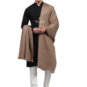 Brown Plain Woolen Lohi for Men