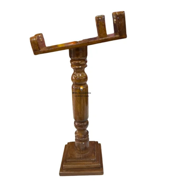 20 Inch Premium Wooden Chaur Sahib Stand