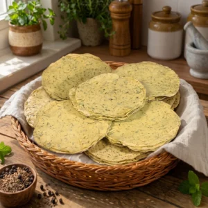Amritsari Chana Methi Papad
