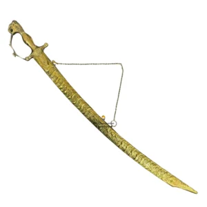 Brass Wedding Sword With Chain