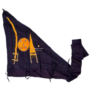 Dark Blue Puratan Nishan Sahib