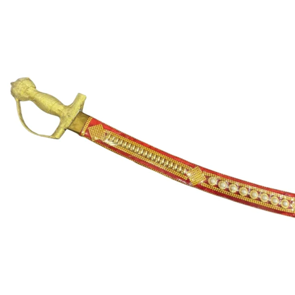 Golden Red Light Weight Wedding Sword