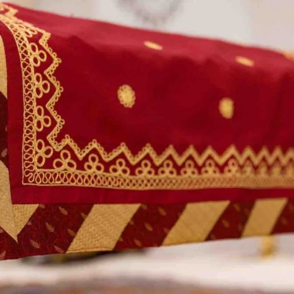 Maroon Color Rumala Sahib (Sargun Theme) – Set of 4 Pieces