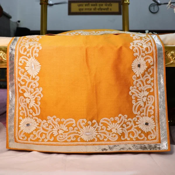 Orange Color Rumala Sahib (Harmehar Collection) – Set of 4 Pieces