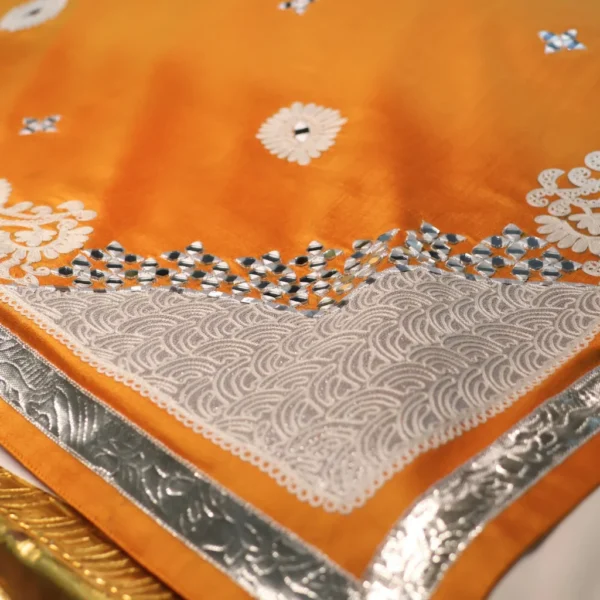 Orange Color Rumala Sahib (Harmehar Collection) – Set of 4 Pieces