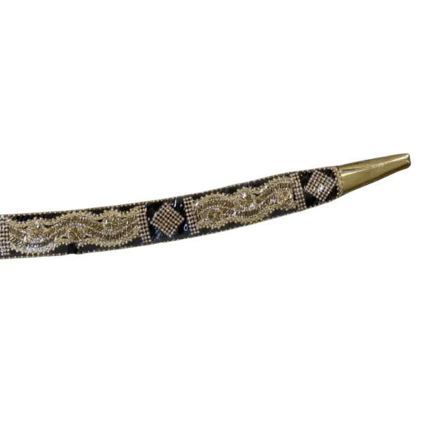 Black Wedding Sword With Tiger Handle