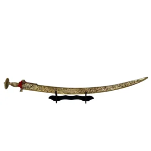 Brass Full Sword Wedding Sword With Round Handle