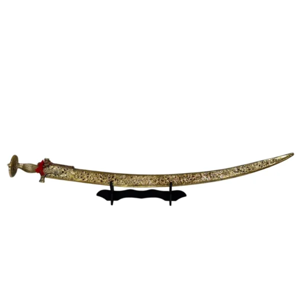 Brass Full Sword Wedding Sword With Round Handle