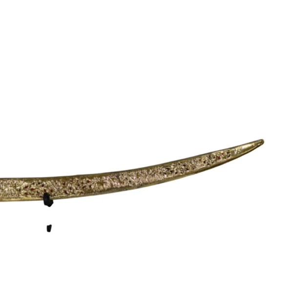 Brass Full Sword Wedding Sword With Round Handle - Image 4