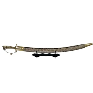Dark Wine Wedding Sword With Tiger Handle