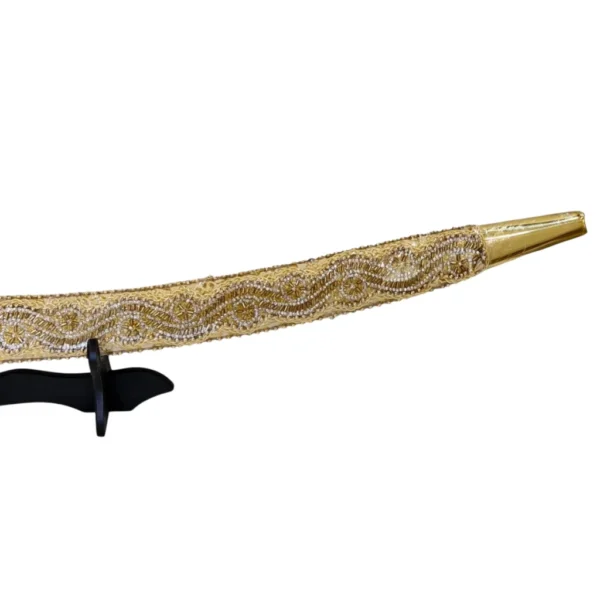 Golden Base Wedding Sword With Tiger Handle