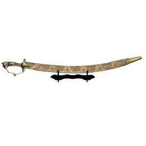 Golden Wedding Sword With Basic Brass Handle