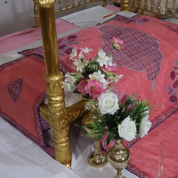 Pink Color Rumala Sahib (Shehnaaz Theme) – Set of 4 Pieces - Image 2