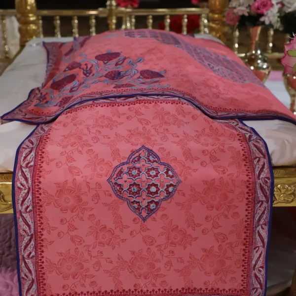 Pink Color Rumala Sahib (Shehnaaz Theme) – Set of 4 Pieces - Image 5