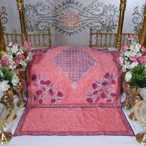 Pink Color Rumala Sahib (Shehnaaz Theme) – Set of 4 Pieces