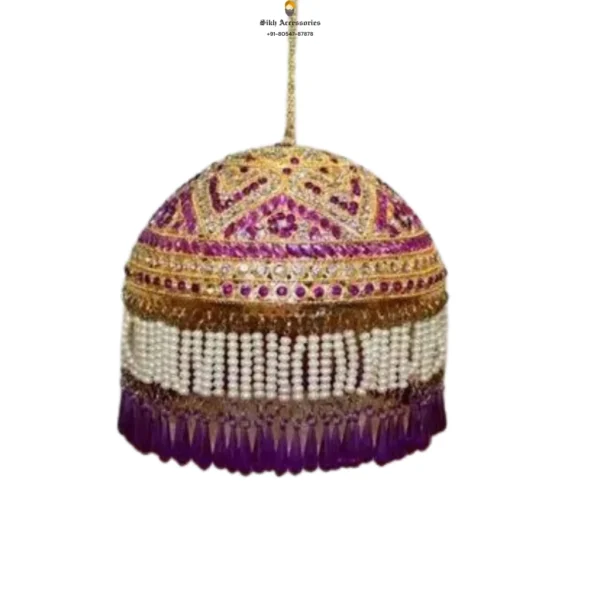 Chabba Sahib With Purple Beads